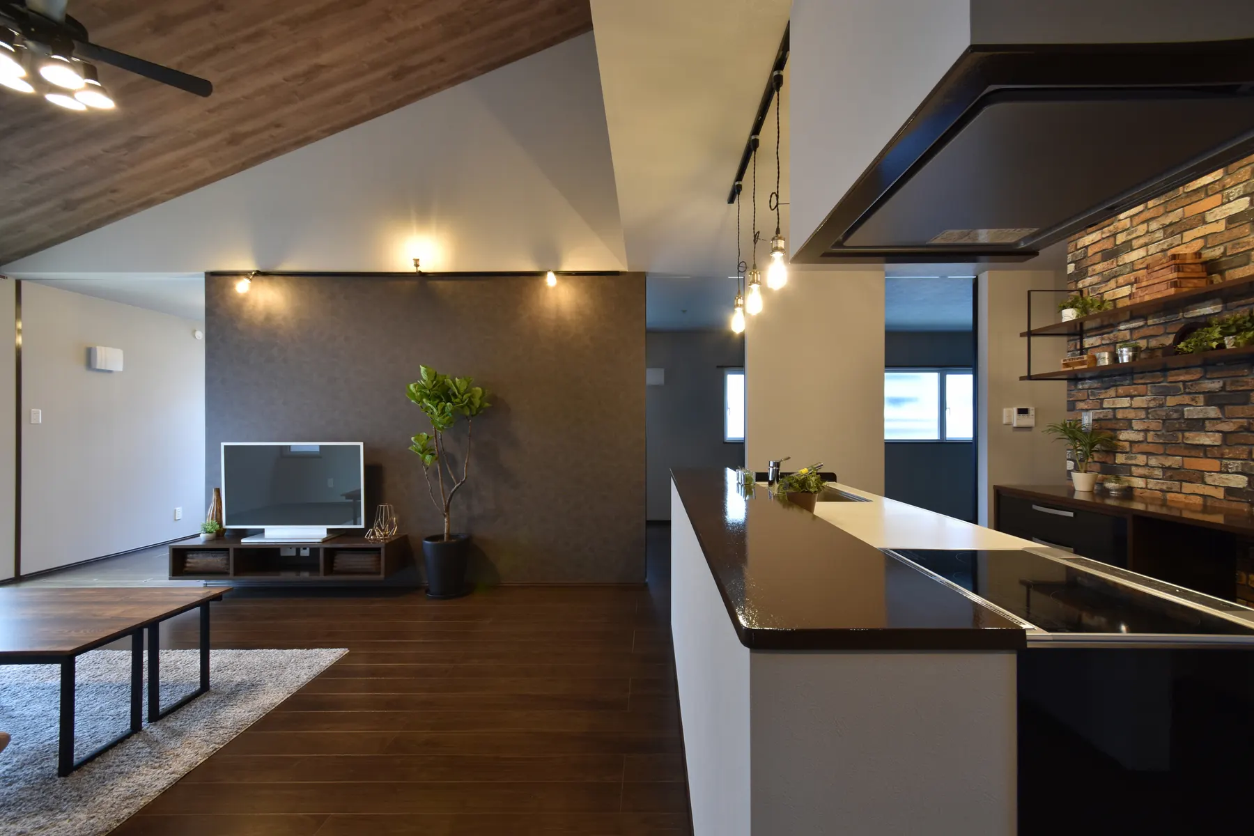 平屋S-houseのダイニング