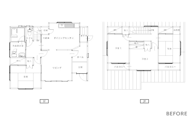 S-renovationhouse の間取り