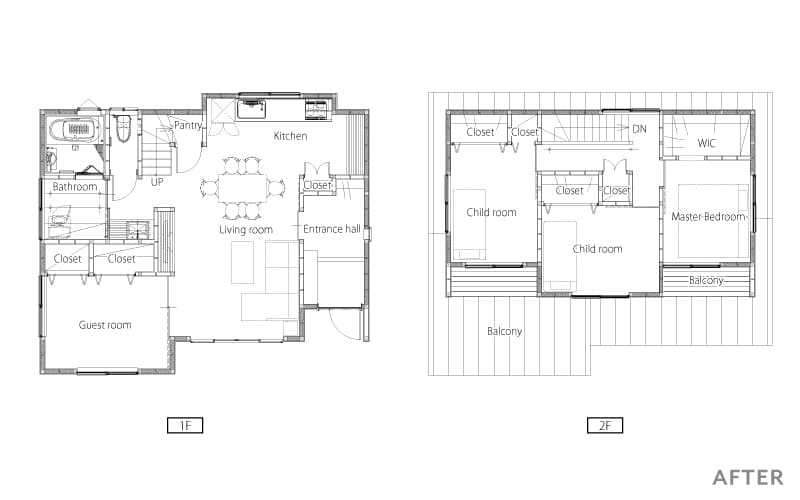 S-renovationhouse の間取り