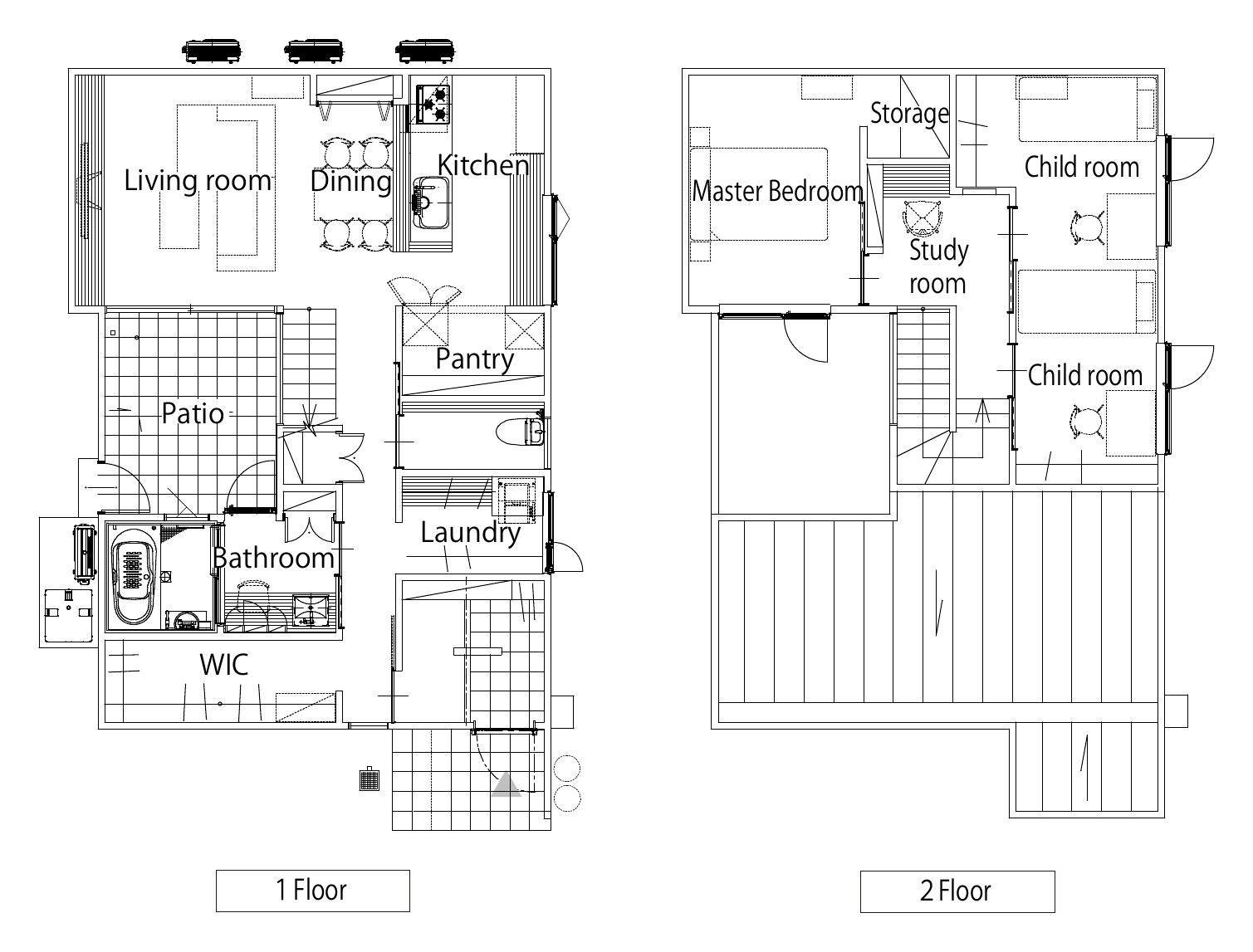 T-HOUSE の間取り