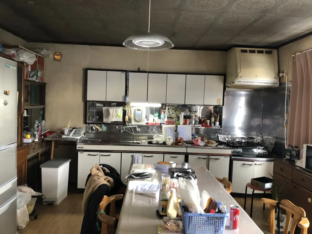 豊ヶ岡の家リノベーション 改修前