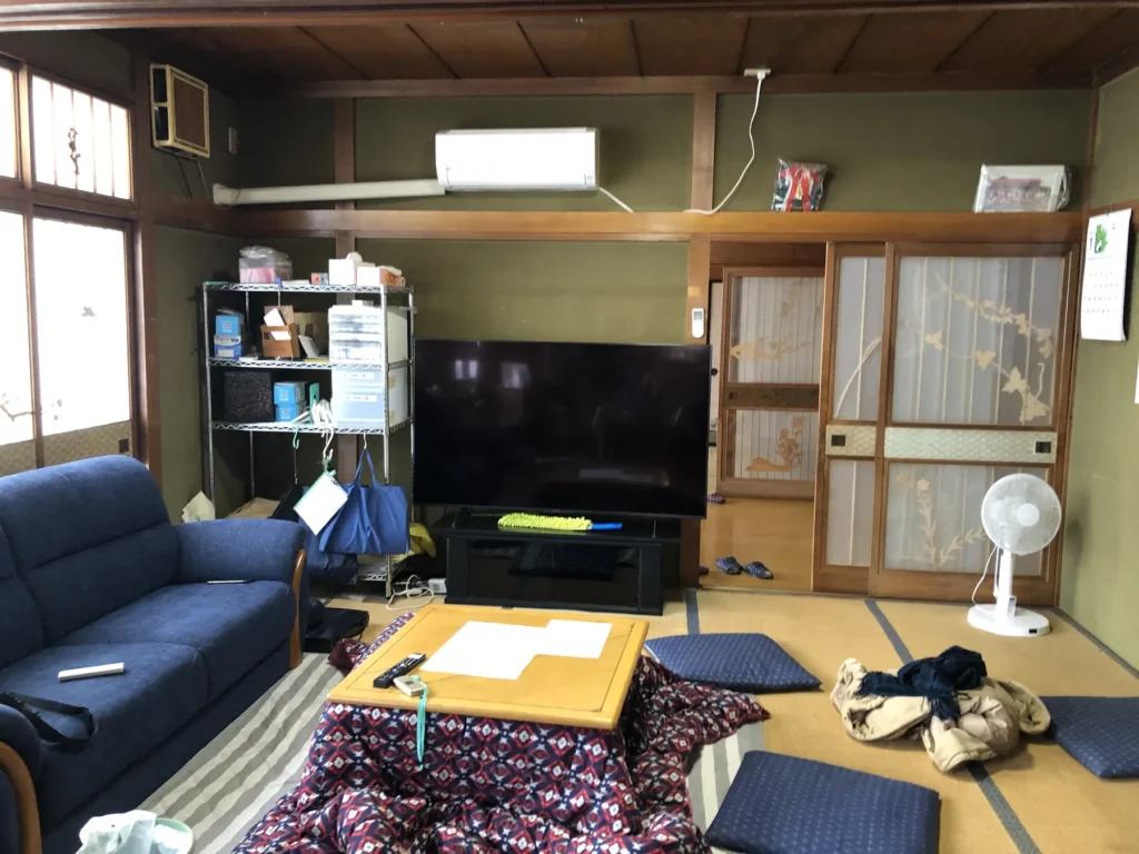 豊ヶ岡の家リノベーション 改修前
