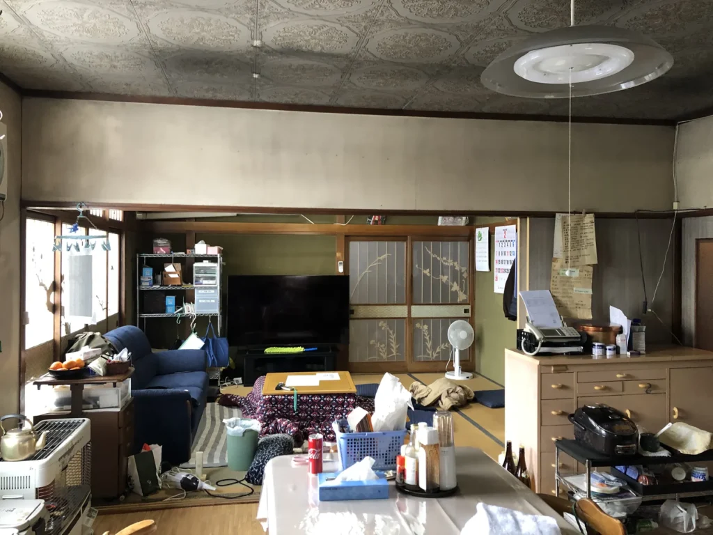 豊ヶ岡の家リノベーション 改修前