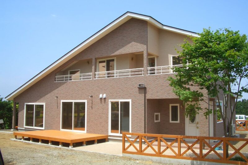 大屋根の家